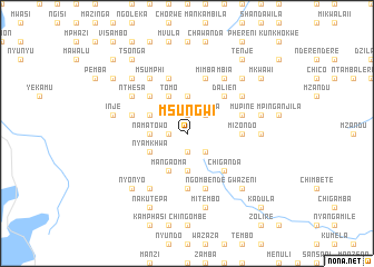 map of Msungwi