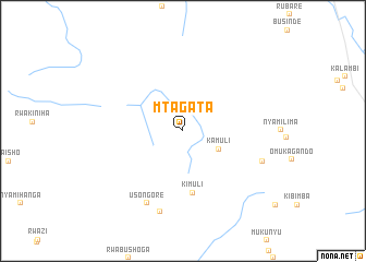 map of Mtagata
