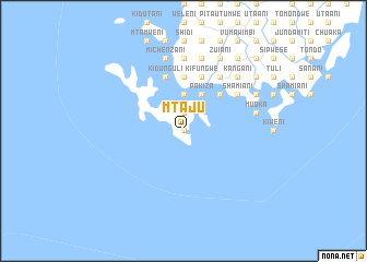 map of Mtaju