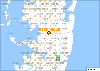 map of Mtakahoja