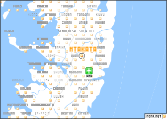 map of Mtakata