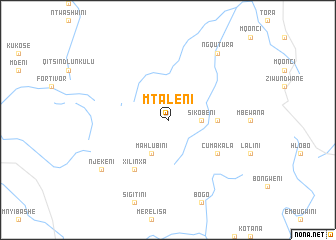 map of Mtaleni