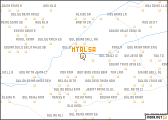 map of Mtalsa