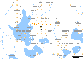 map of Mtambalala