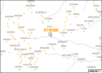 map of MʼTamba