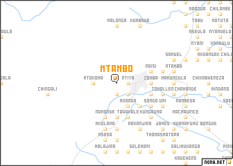 map of Mtambo