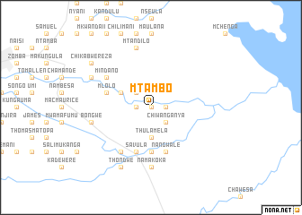 map of Mtambo