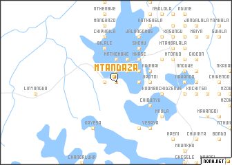 map of Mtandaza