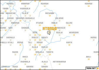 map of Mtanda