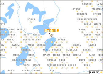 map of Mtande