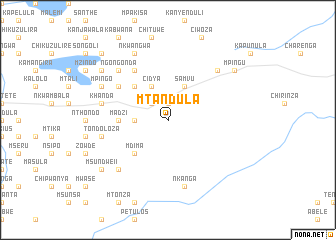 map of Mtandula
