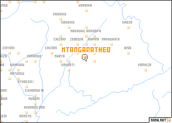 map of Mtangara Theo