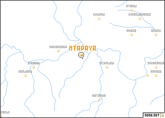 map of Mtapaya