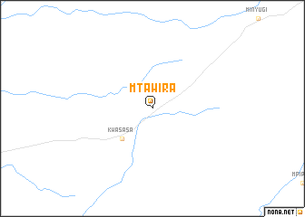 map of Mtawira