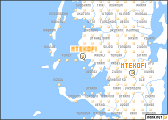 map of Mtekofi