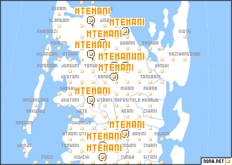 map of Mtemani