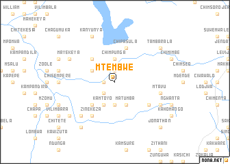 map of Mtembwe