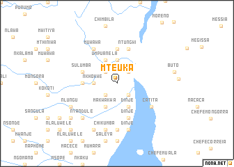 map of Mteuka