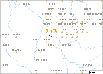 map of Mteyo