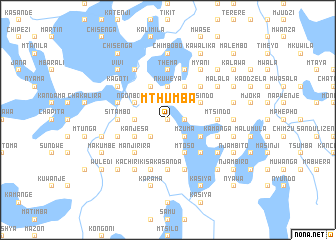 map of Mthumba