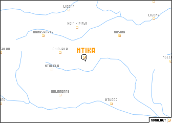 map of Mtika