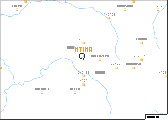 map of Mtima