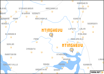 map of Mtingwevu