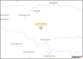 map of Mtititi