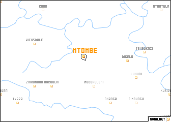 map of Mtombe