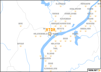map of Mtom