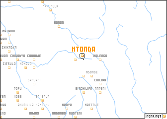 map of Mtonda
