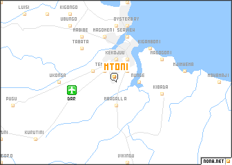 map of Mtoni