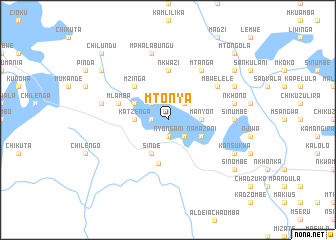 map of Mtonya