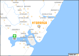 map of Mto Panga