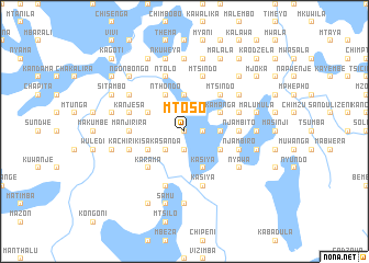 map of Mtoso