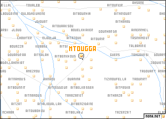 map of Mtougga