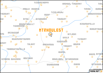 map of Mtrhoulest