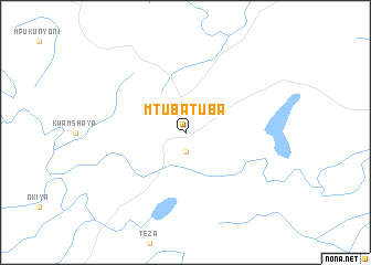 map of Mtubatuba