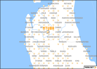 map of Mtuba