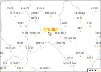 map of Mtumba