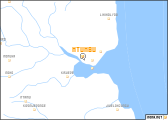 map of Mtumbu