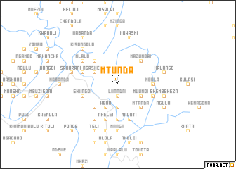 map of Mtunda