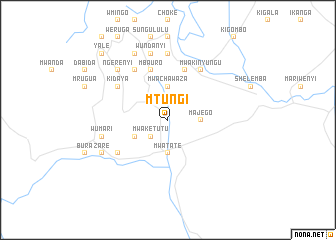 map of Mtungi
