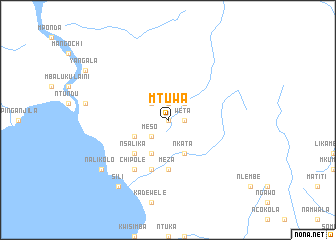 map of Mtuwa