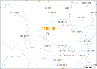 map of Mtwaku