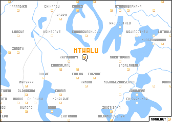 map of Mtwalu