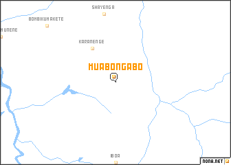 map of Muabo-Ngabo