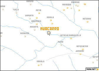 map of Muacarro