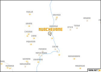 map of Muachevane