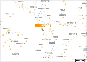 map of Muacuane